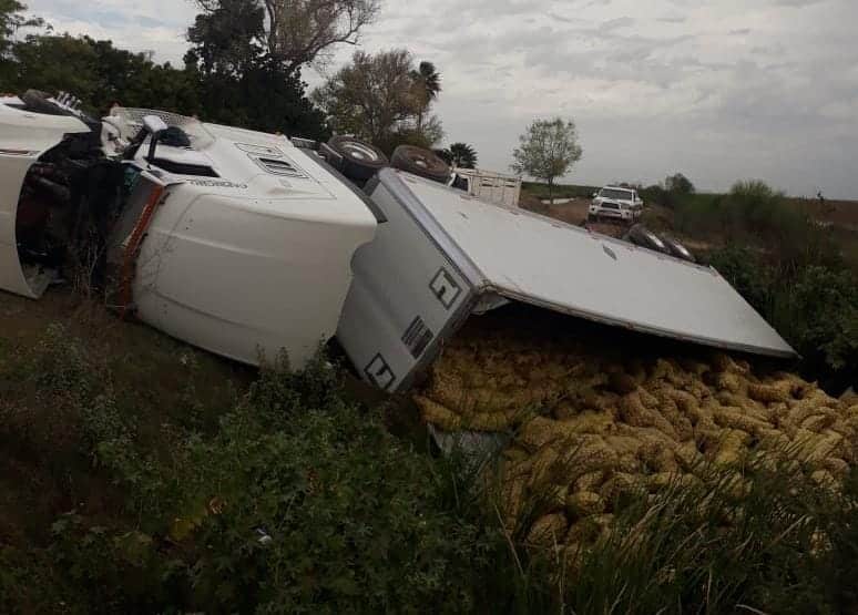 Volcadura Policíaca Guasave Tráiler