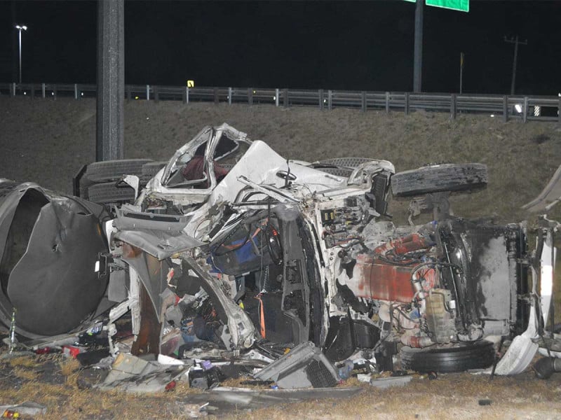 Vuelca tráiler en Tamaulipas