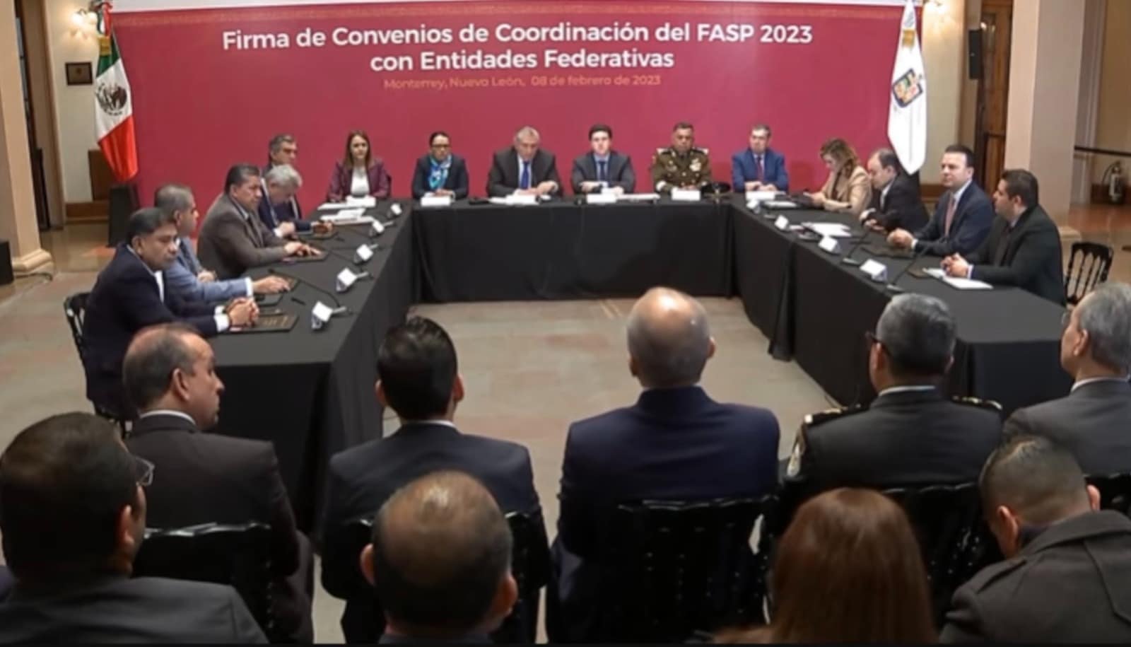 Firma Convenios Seguridad Pública