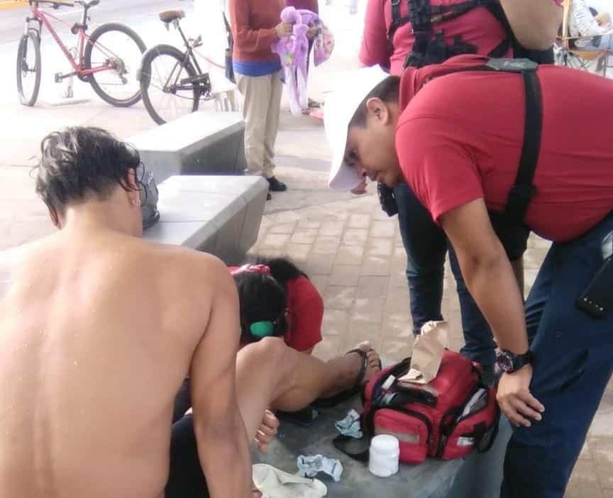 ¡Percances de playa! Vive la Policía Acuática de Mazatlán un domingo con intensa actividad