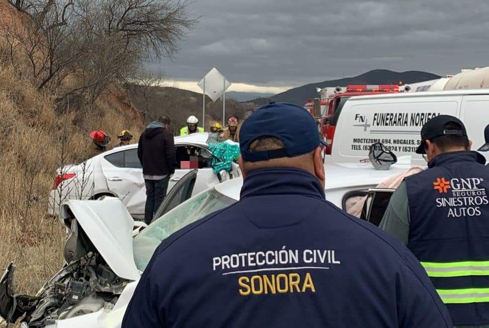 Tragedia: Mueren cinco jóvenes de Culiacán en accidente en Nogales, Sonora; al parecer iban hacia EU