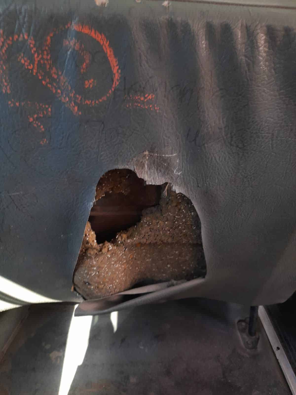 “Haz de cuenta que lo agarraron de un yonke”: Denuncian camión urbano en pésimo estado en Los Mochis 