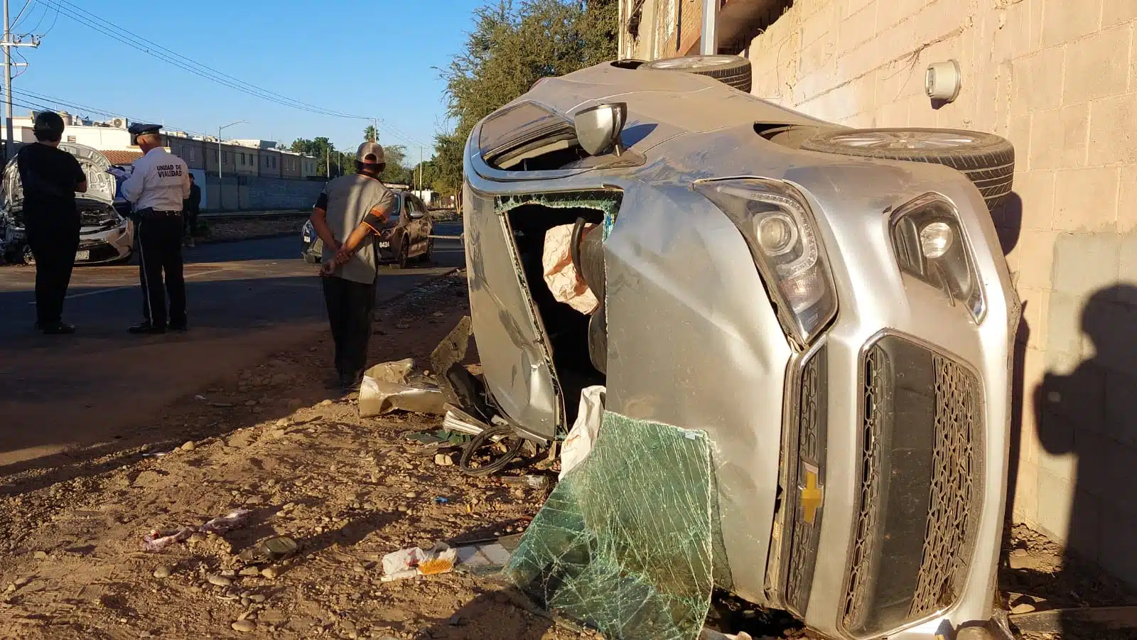 ¡Imparables! Se registra fuerte jornada de accidentes viales en Culiacán 