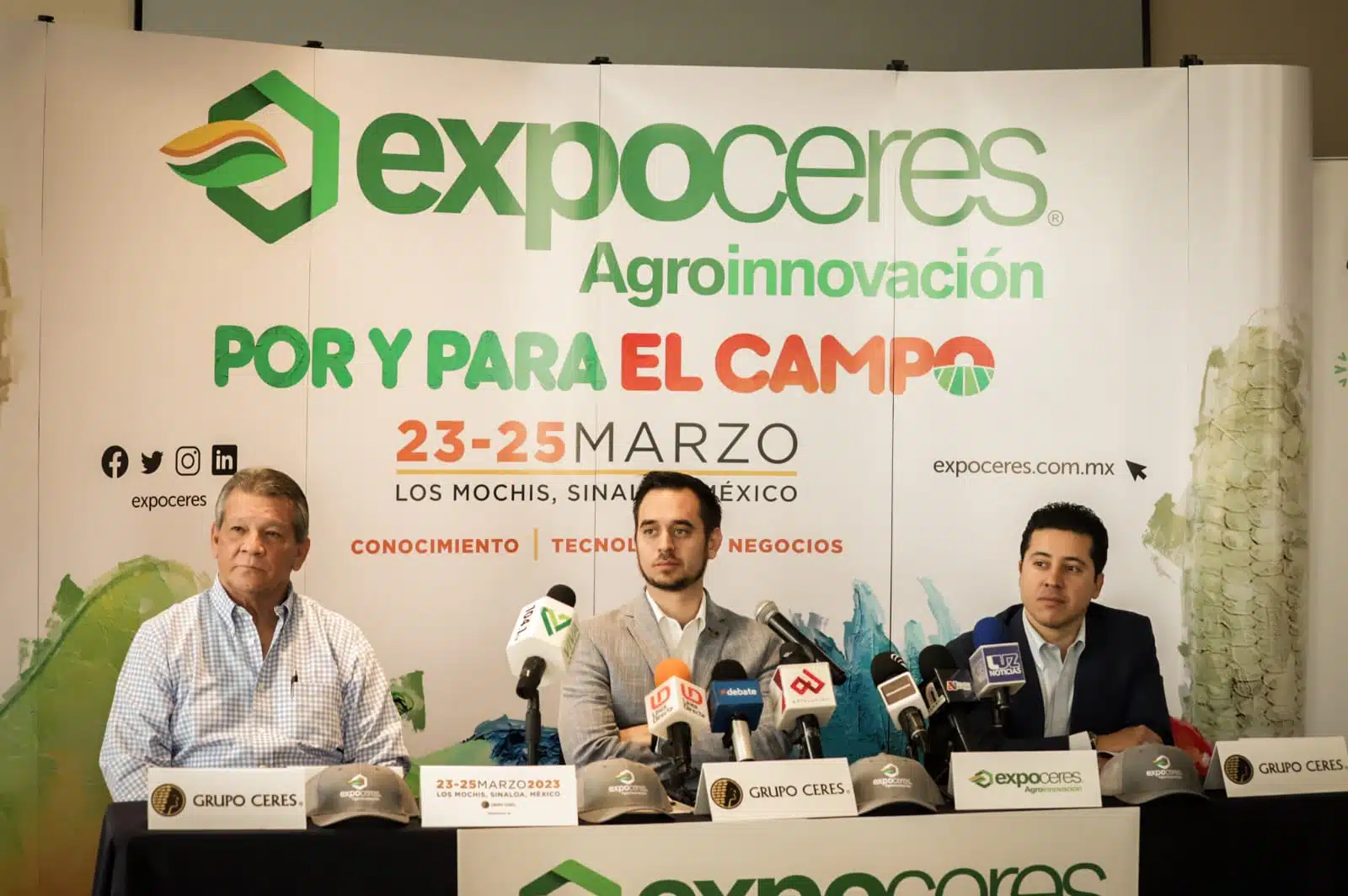 Conferencia Expoceres 2023 Grupo Ceres Los mochis Agro