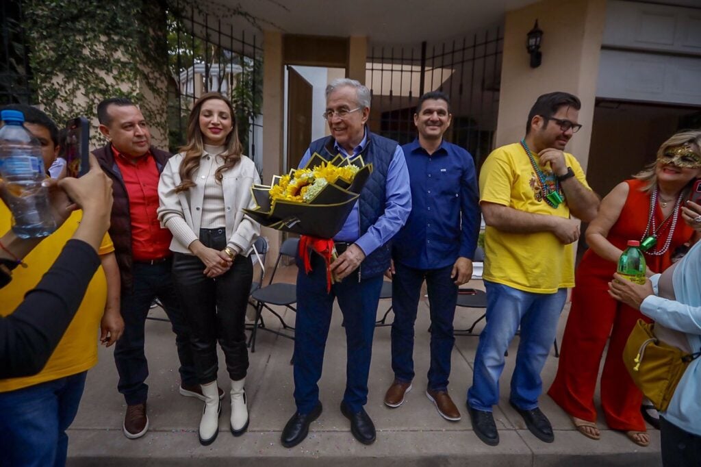 ¡Disfrutó de la fiesta! Rocha Moya acude al último día del Carnaval de Mocorito