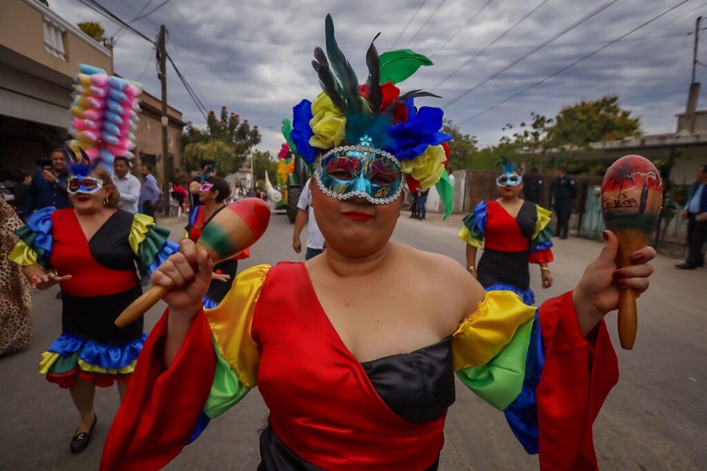 ¡Disfrutó de la fiesta! Rocha Moya acude al último día del Carnaval de Mocorito