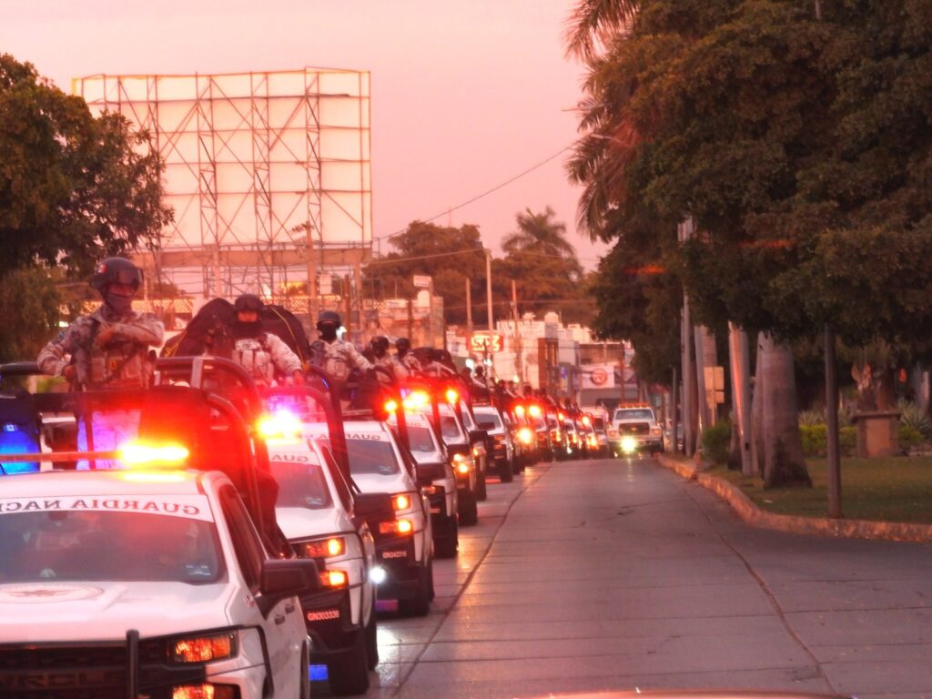 ¿Cuál es la nueva misión? Arriban más de 300 agentes de la Guardia Nacional a Culiacán