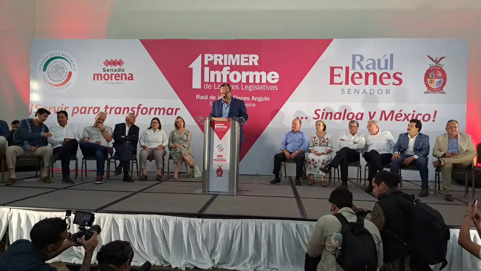 Primer informe de Raúl Elenes