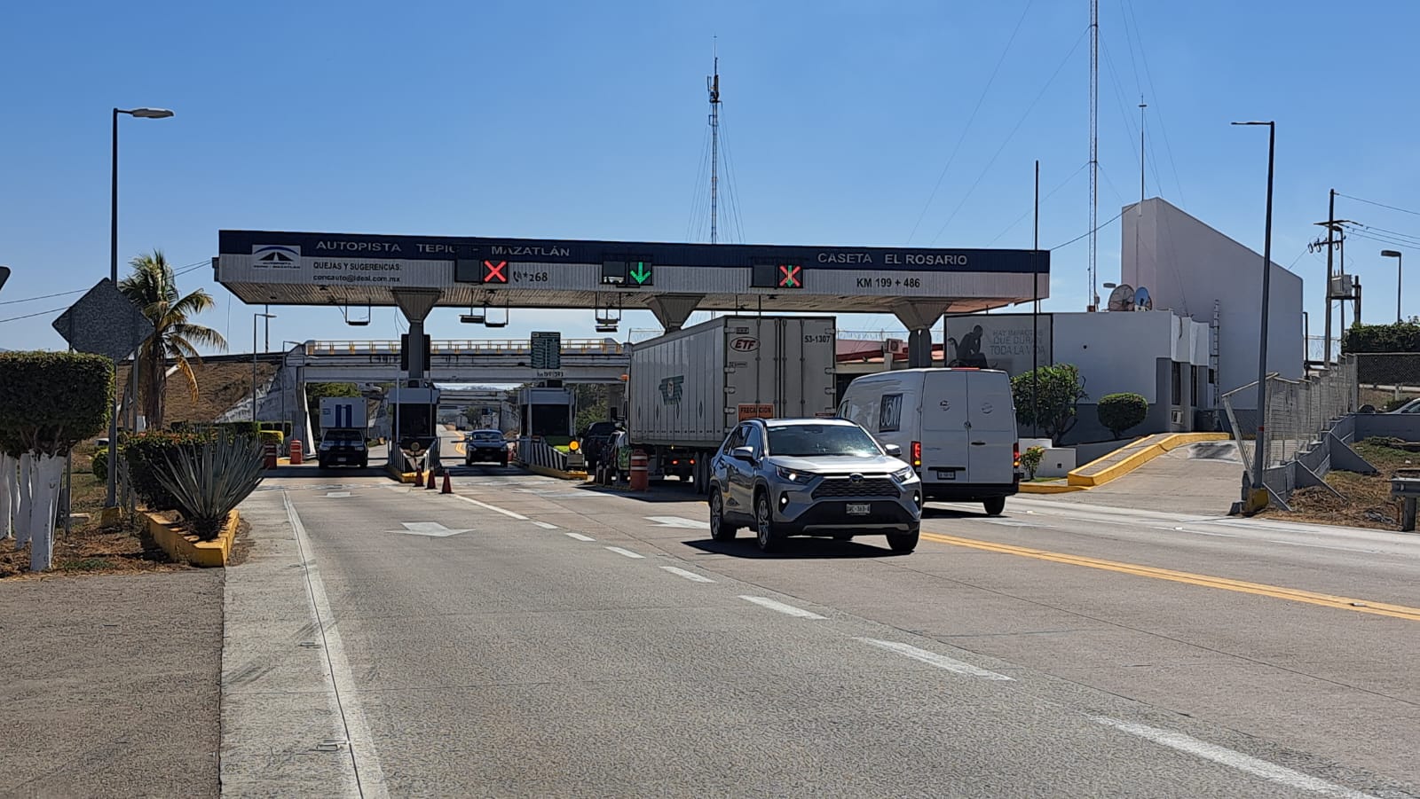 casetas del sur de Sinaloa