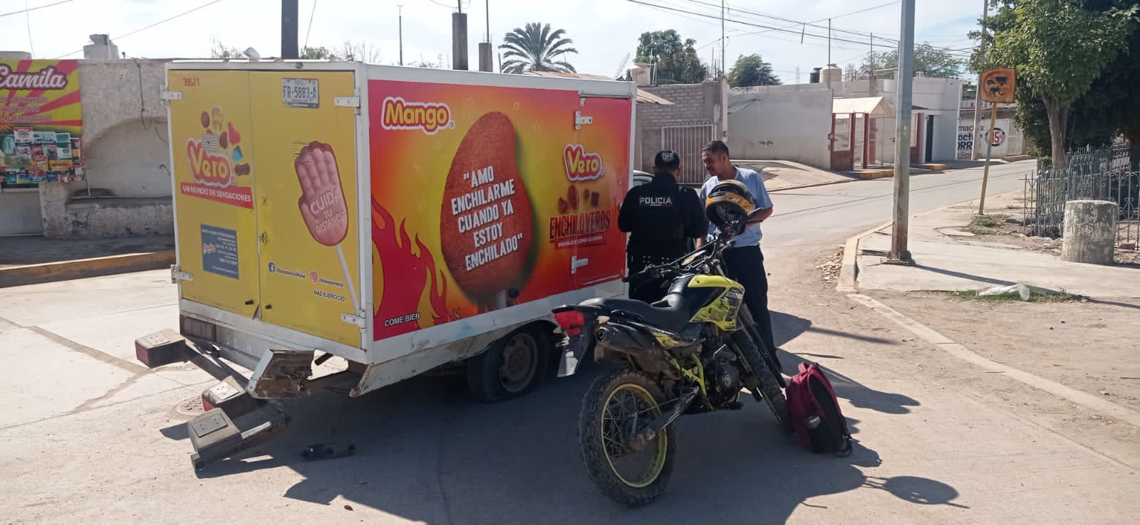 choque- repartidor de golosinas-Guasave