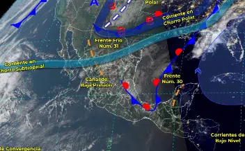 clima frente frío