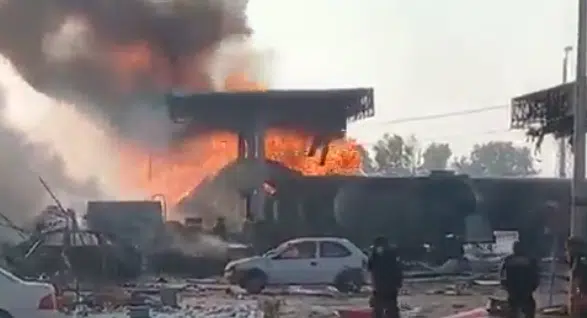 gasolinera explosión Hidalgo