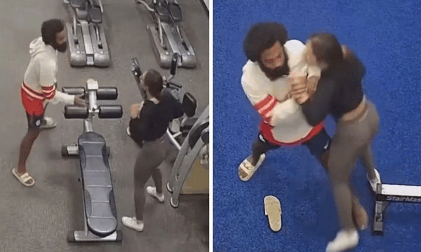 Acosador en Gimnasio
