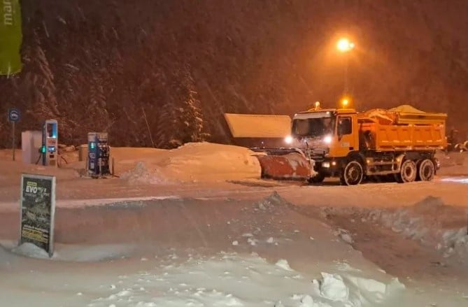 tormenta de nieve