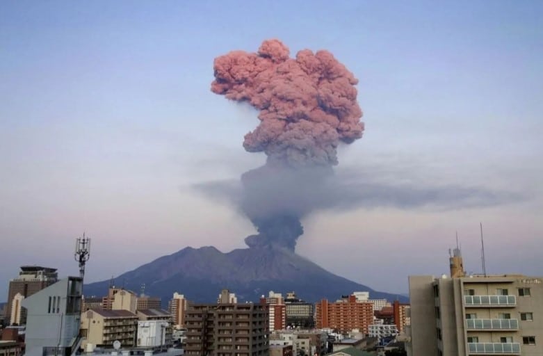 volcán sakurajima
