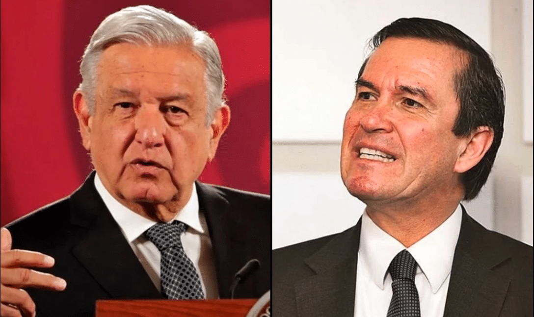 AMLO y Edmundo Jacobo