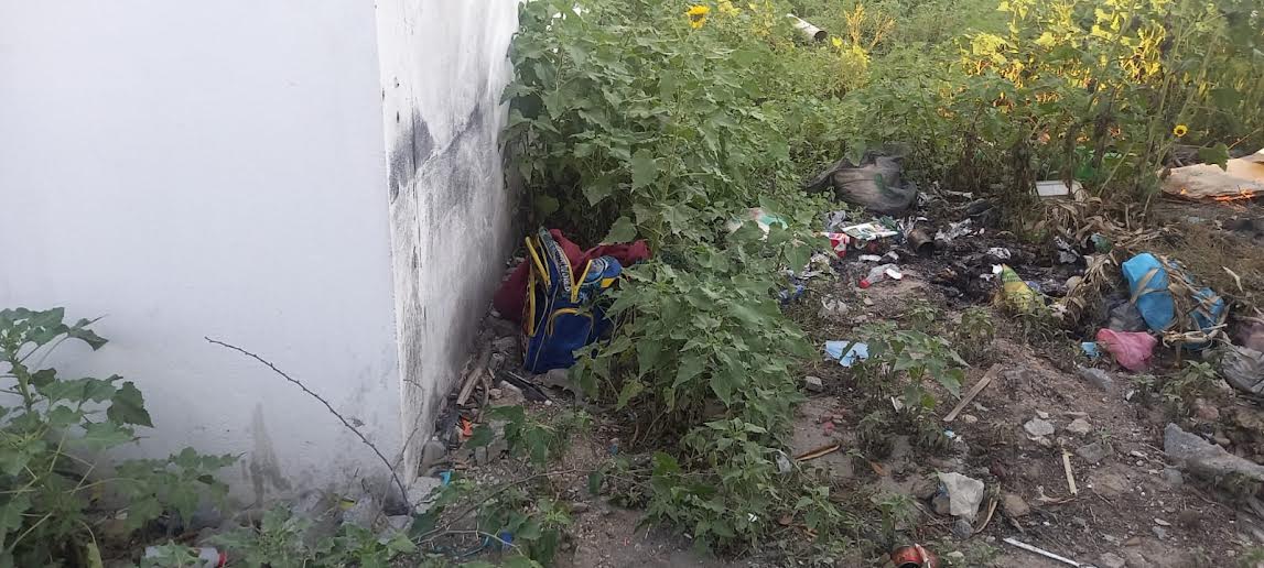 Abandonan feto dentro de una mochila en Tamaulipas