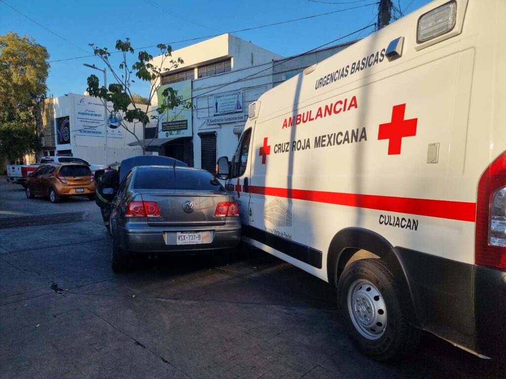Accidente Culiacán Choque Policíaca Cruz Roja