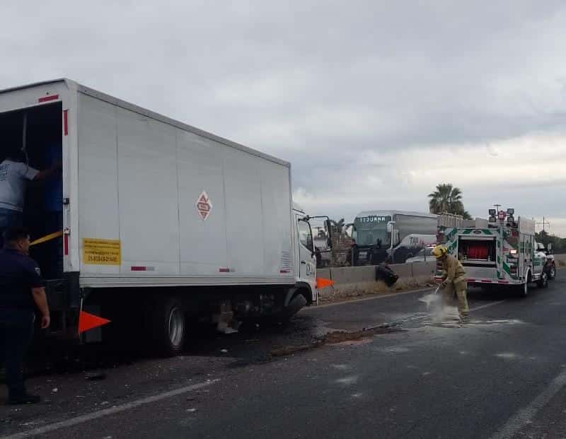 Accidente Guasave Batamote Tráiler