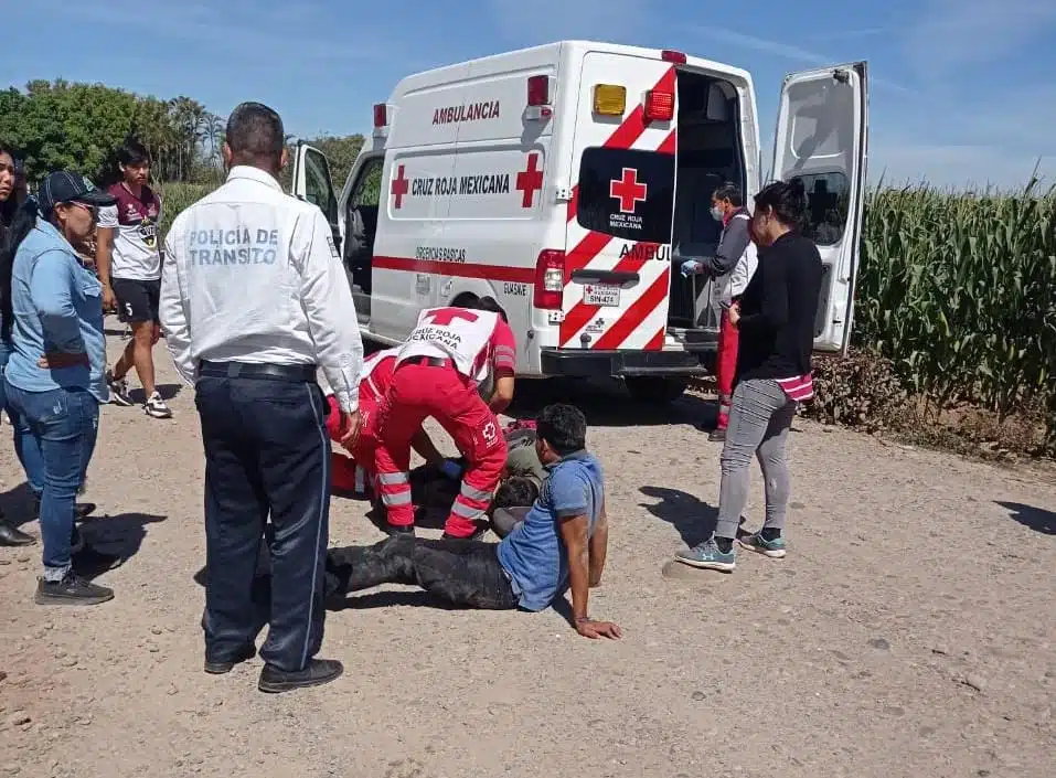 Accidente Guasave Motociclista