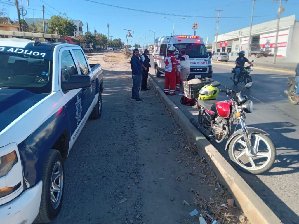 Accidente Moto Mazatlán 1 -2