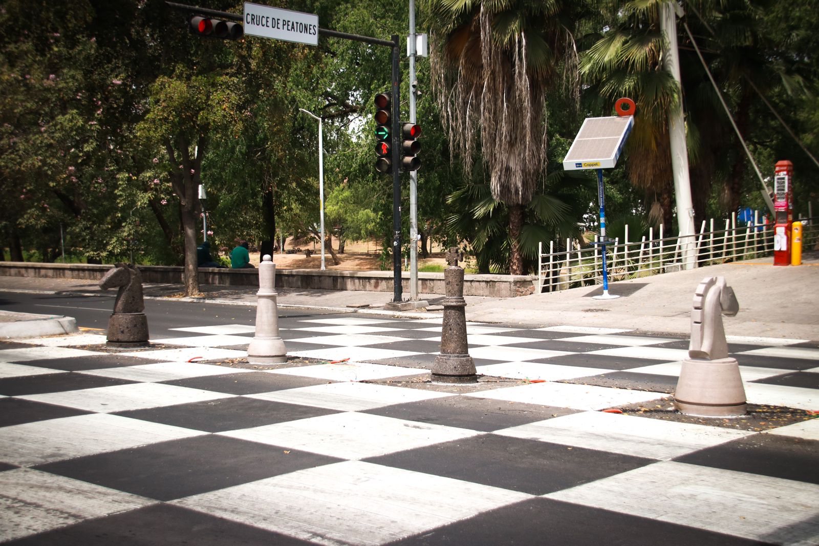 Ajedrez Paso Peatonal Culiacán