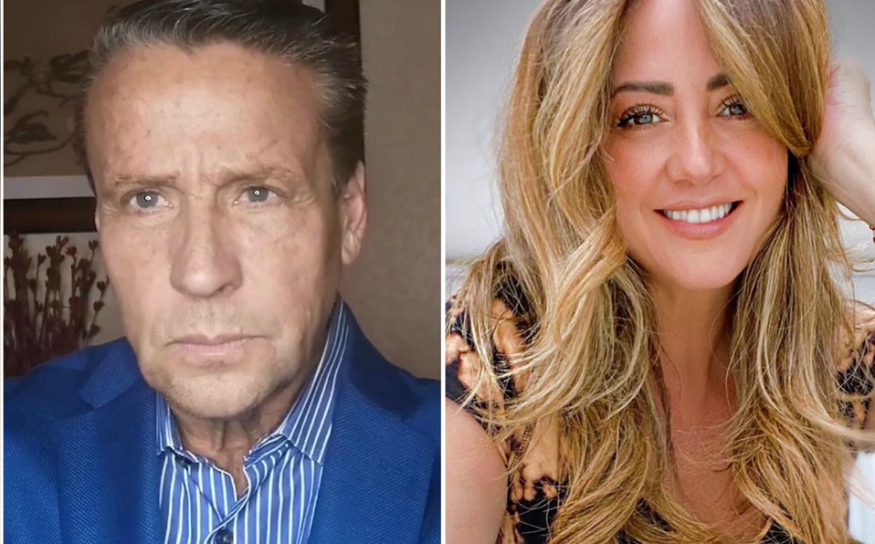 Andrea Legarreta y Alfredo Adame