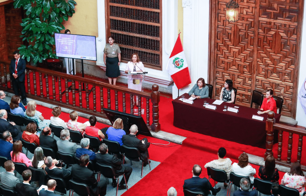 Boluarte-Palacio de Gobierno de Lima