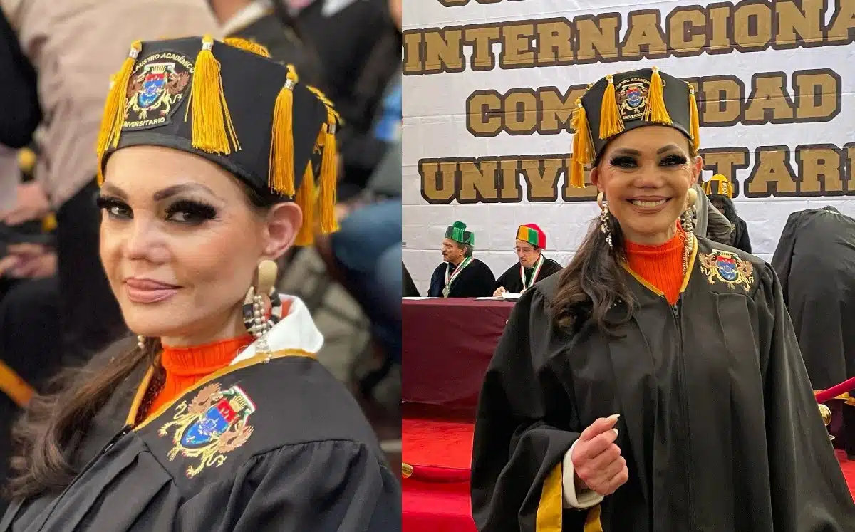 ¡Por ser una figura destacada! Carmen Campuzano recibe el doctorado Honoris Causa; así lo presumió