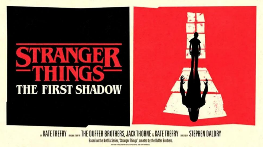 Cartel de Stranger Things The First Shadow