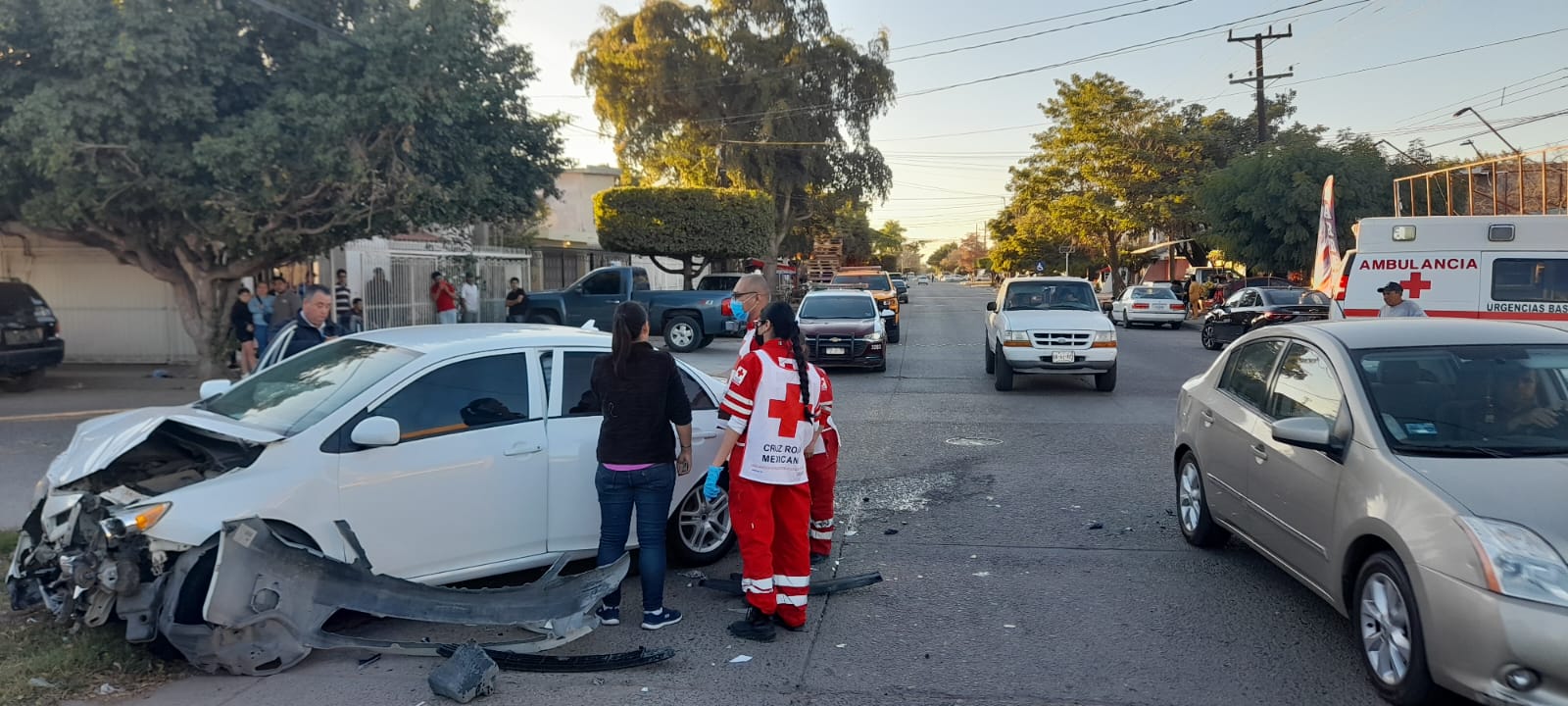 Choque Volcadura Policíaca Los Mochis