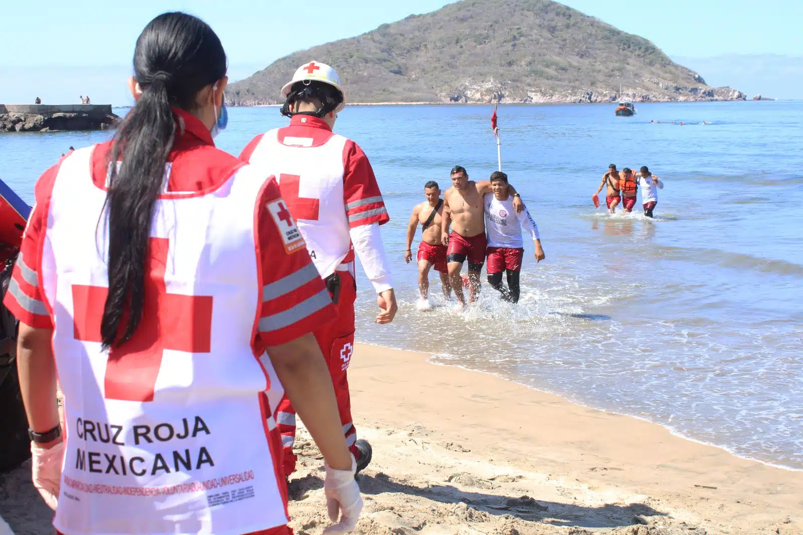 Cruz Roja Salvavidas Rescate Mazatlán
