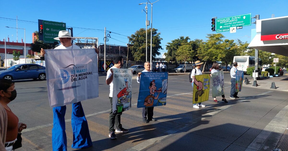 Cuídala cada vez se acaba más Emprenden acciones por el Día Mundial del Agua en Culiacán