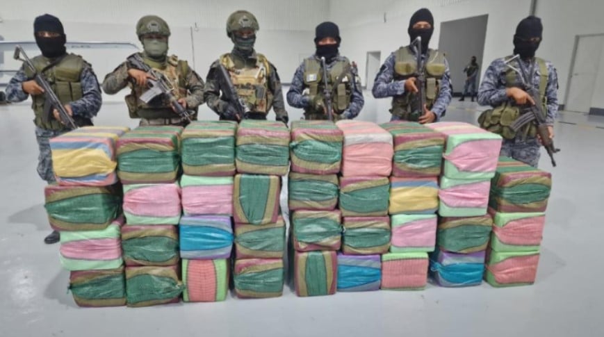 Decomiso cocaína Guatemala