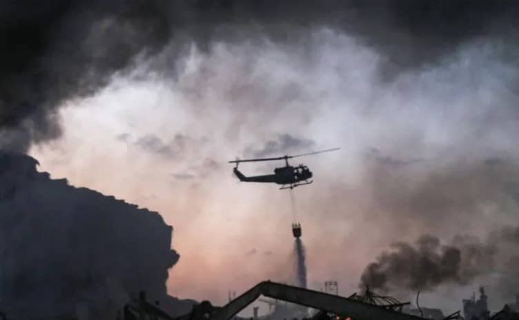 Desplome de helicoptero en Iraq