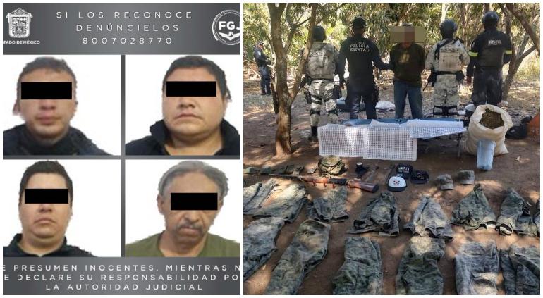 ¡Estaban involucrados con el narco! Caen 4 policías en Edomex, eran halcones de la Familia Michoacana