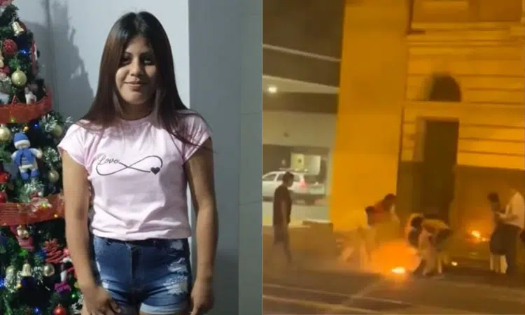 Mujer quemada Perú