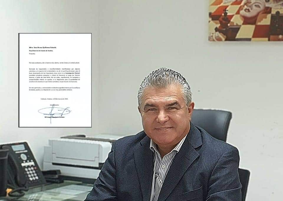 Jorge Papachoris deja Dirección de Investigación Pericial de FGE ¡pero falsifican carta de renuncia!