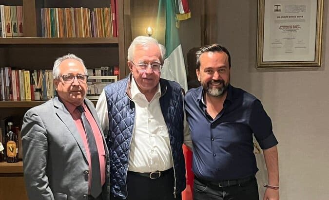 Se reúne Gobernador con titular de enlace de Segob y diputado Ambrocio Chávez