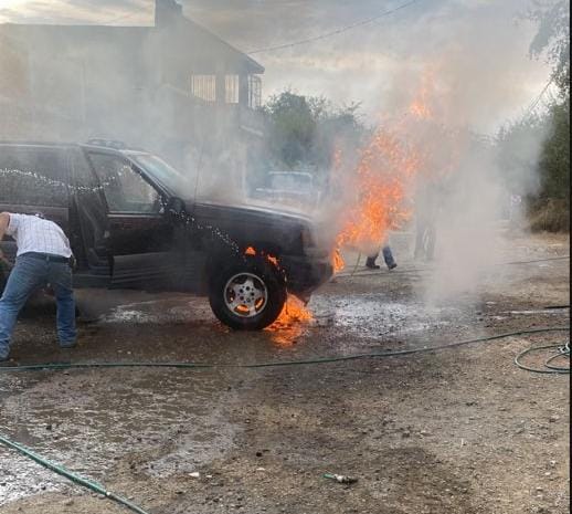 Incendio Camioneta Mazatlán