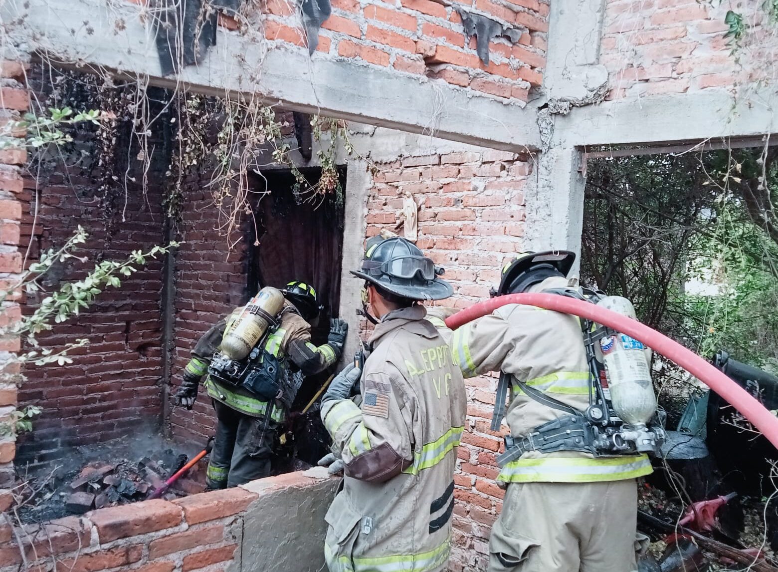 Incendio Casa Abandonada Mazatlán Policíaca Bomberos