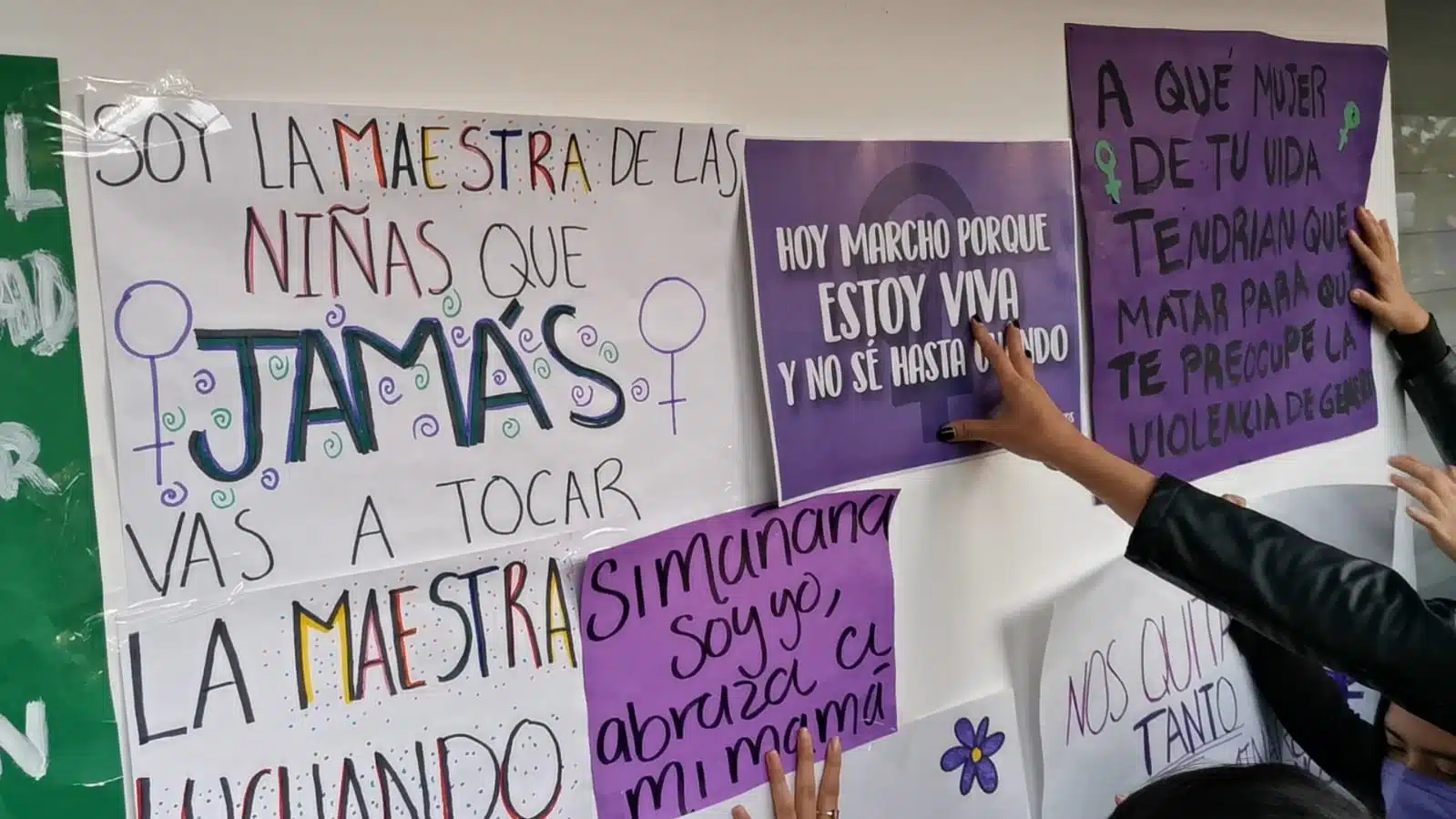 Manifestación Mujeres 8M Lucha Los Mochis