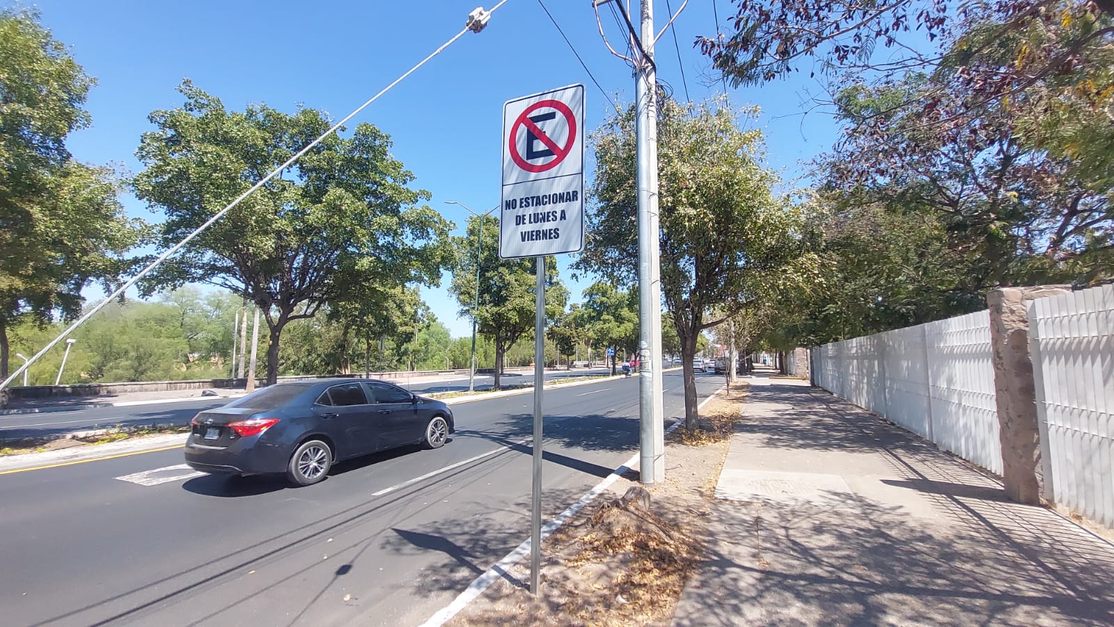 No estacionarse