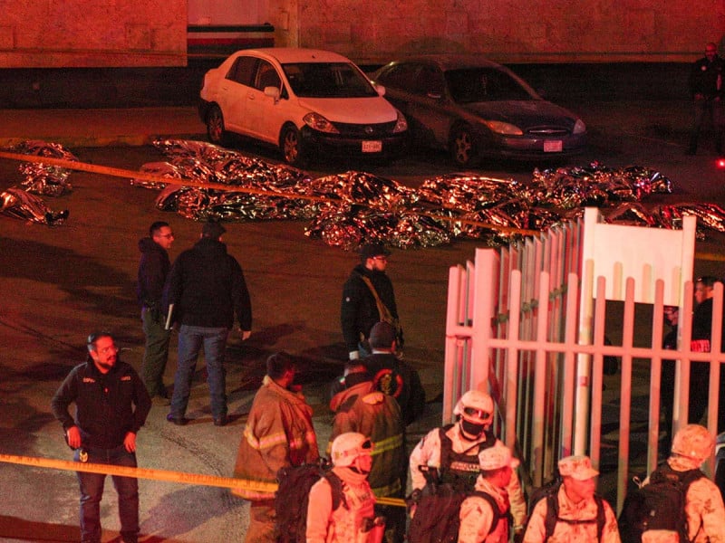 ONU incendio migrantes