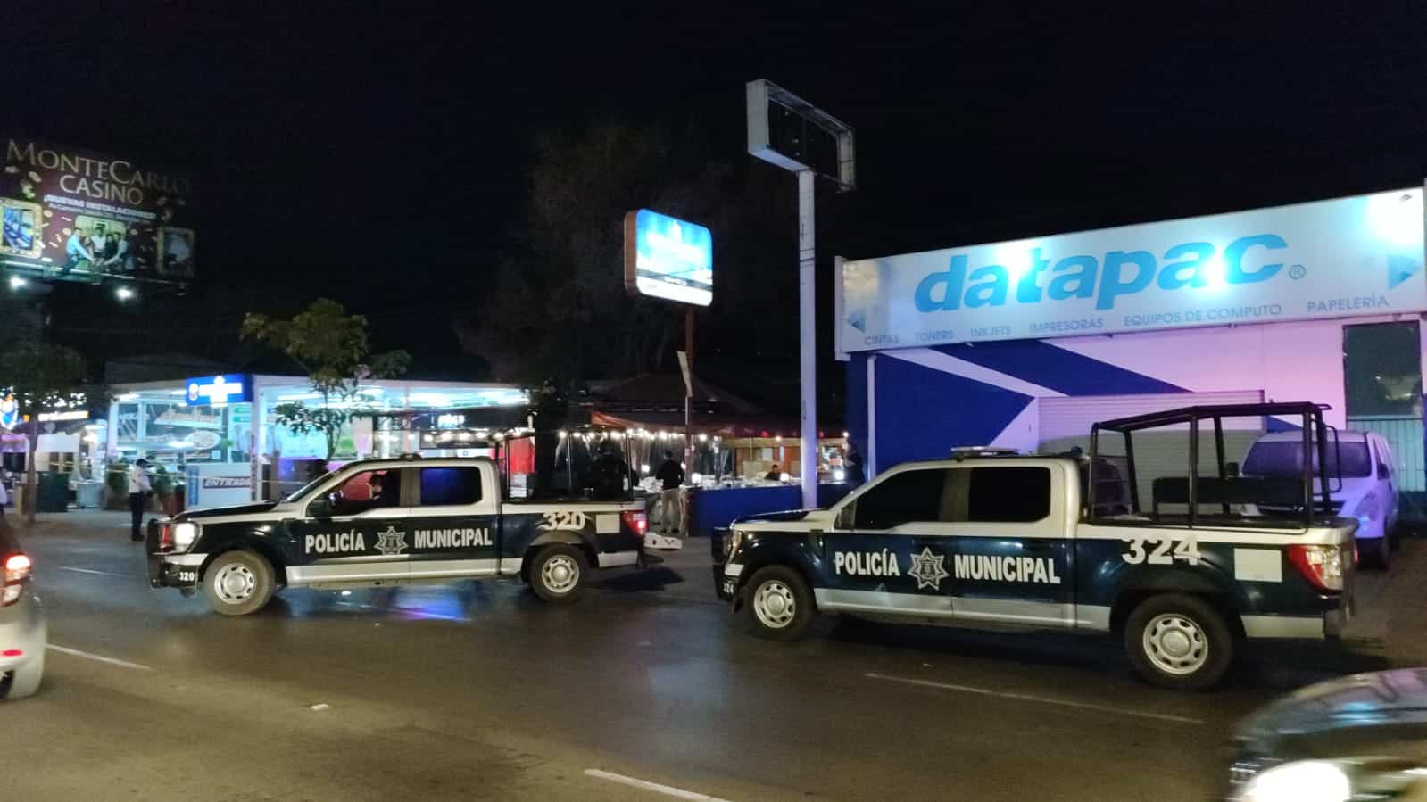 Policíaca Mazatlán Baleado