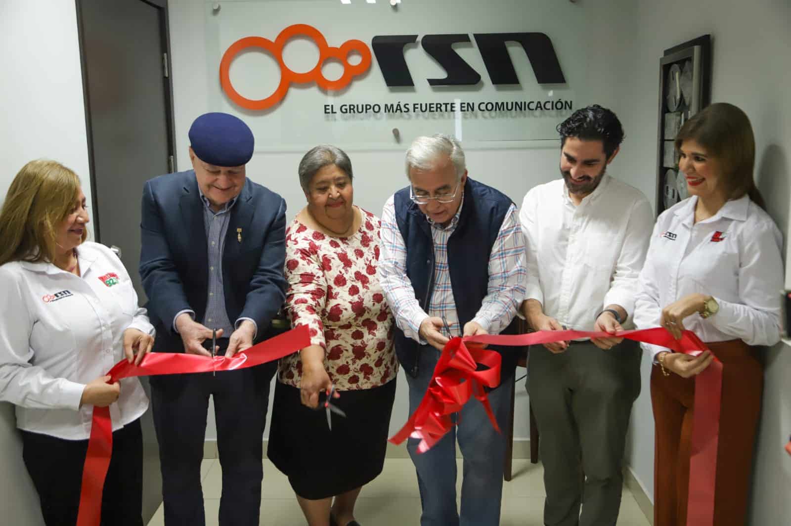 RSN La Mexicana Rubén Rocha Moya, Manuel Francisco Pérez Muñoz y Manuel Ignacio Pérez Gastélum, Corte de liston