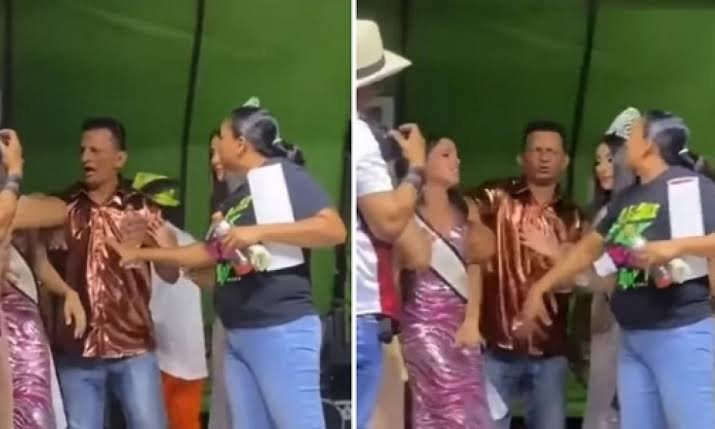 Riña en certamen de belleza en Colombia