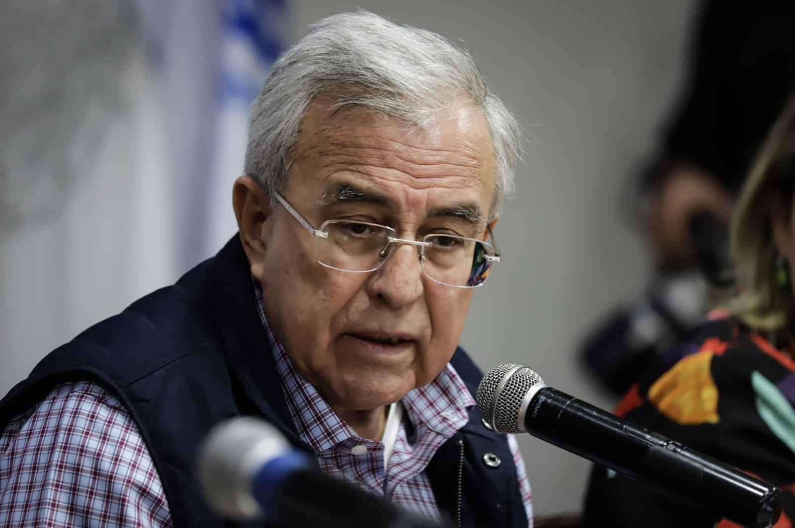 Rubén Rocha Moya RRM AMLO Marcha Zócalo CDMX 18 de marzo