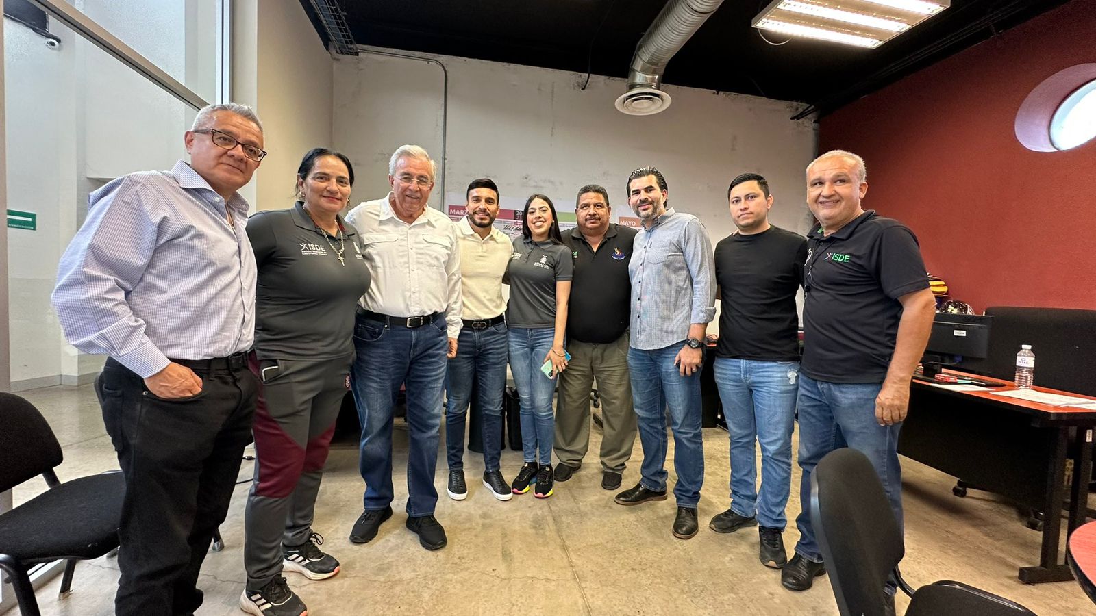 Rubén Rocha Moya tras su visita al ISDE