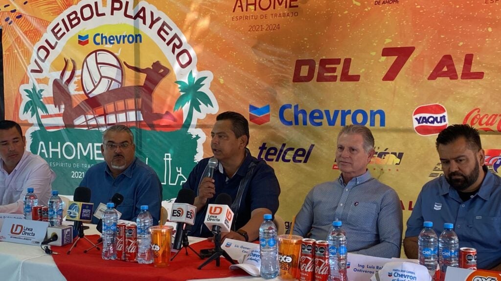 VIDEO ¡Para Semana Santa! Presentan el atractivo Torneo de Voleibol Chevron Tormenta en la Arena 